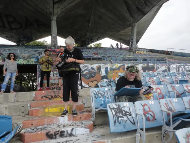 Martha Cooper and Ron English